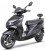 Elektro Moped 125 ANGRY HAWK, mattschwarz, Hauptbild