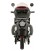 Elektro-Roller 125, Classico Highspeed, 80 km/h, schwarz, Rückansicht