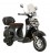 Elektro-Roller 125, Classico Highspeed, 80 km/h, schwarz, Seite vorne