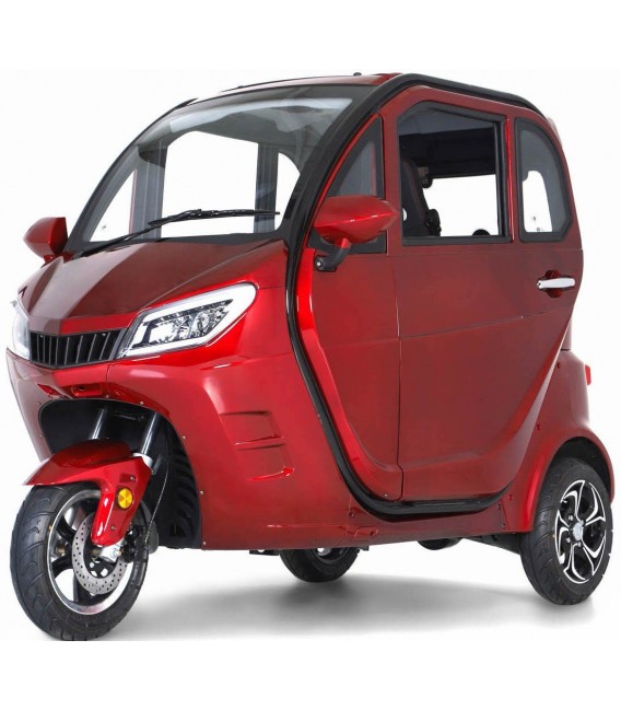 Kabinenroller Futura Cruise Li, 25/45 km/h, Lithium-Akku, Hauptbild, rot