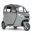 Kabinenroller Futura Cruise, 45/25 km/h, Seitenansicht, light grey, 2