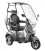Seniorenmobil 'E-Nobilus Dach', light grey, Seitenansicht