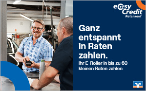 Testsieger mit Sehr Gut der Elektroroller Futura Hawk