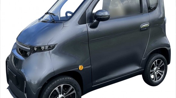 Elektro-Kabinenroller FUTURA TWO herausnehmbarer Li-Akku, jetzt in der Farbe grau 