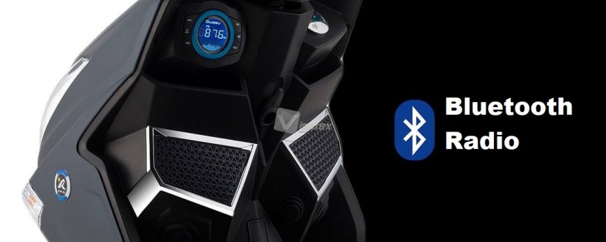 Elektroroller HAWK, jetzt mit BLUETOOTH-RADIO