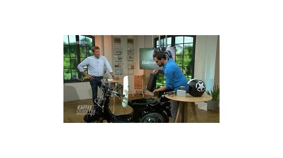 Elektroroller Futura im TV